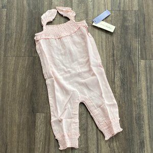 SLEEVELESS ROMPER in BLUSH